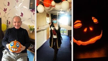Falkirk care home celebrate a Spooktacular Halloween weekend